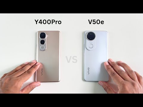 Vivo Y400 Pro vs Vivo V50E Speed Test and Camera Comparison