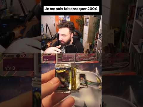😭 ON M'A ARNAQUÉ 200 EUROS DE CARTES POKEMON #shorts
