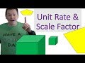 Exploring Scale Factor and Unit Rate in Mathematics