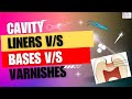Cavity Liners and Varnishes