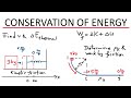 Energy Conservation and Work Principles