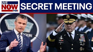 Sec. Hegseth calls for meeting with hundreds of top military leaders next week, no details on why
