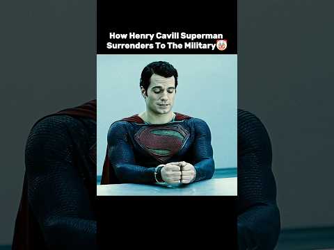 How Henry Cavill Superman Surrenders To The Military vs New Superman💀