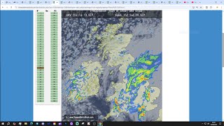 UK Weather Forecast: Heavy Rain Pushing Eastwards... (Saturday 20th September 2025)