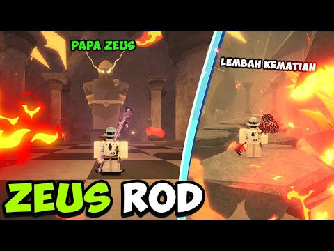 Cara Mendapatkan Zeus ROD DI Game FISCH ROBLOX