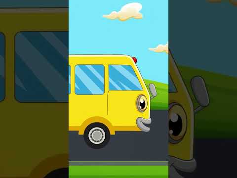 The wheels on the bus 🚌🚨 - Kids Song #kidsshorts #superdido