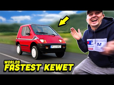 I motor swapped this old tiny "Kewet" and it's A LOT faster!
