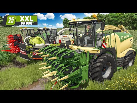 Maisernte XXL mit einem NEUEN HÄCKSLER! | XXL Farm #50 | FARMING SIMULATOR 25
