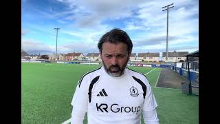 Paul Hartley Post-Match Reaction | Montrose | William Hill League 1 | Saturday 12th September 2026