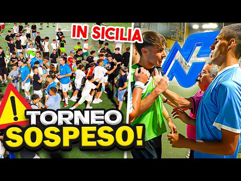 ⚠️⚽ TORNEO *SOSPESO* IN SICILIA!!! 12h NOTTURNO DEL NAPOLI CREATORS 💙