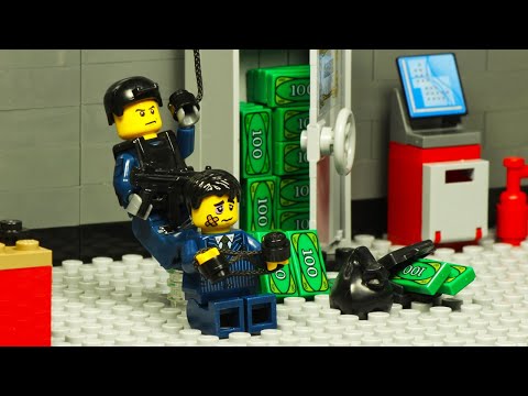 Lego SWAT Robbery Hostage Rescue Fail