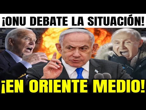 ÚLTIMA HORA de EEUU, Consejo de Seguridad de la ONU debate la situación entre ISRAEL y PALESTINA