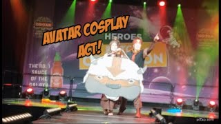 Aang & Katara cosplay act - Heroes Dutch Comic Con 2024