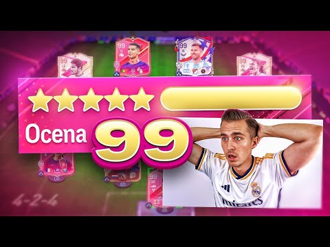 ZBUDOWAŁEM NAJLEPSZY SKŁAD W HISTORII!? 99 OCENY! | EA FC 24