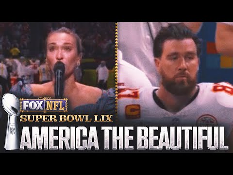 Lauren Daigle sings 'America the Beautiful' ahead of Super Bowl LIX