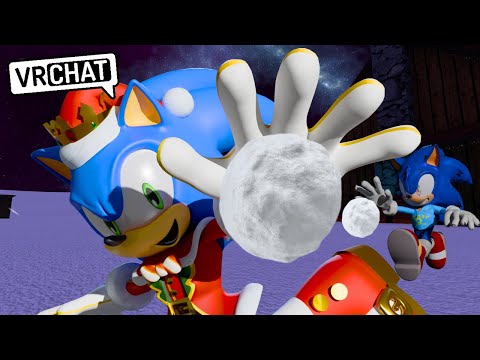 🎄❄️SONIC CLAUS CHECKING THE LIST ARC!  PART 1  FEAT MAURICE! IN VR CHAT! ❄️🎄