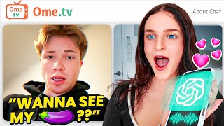 Going on Omegle so you don’t HAVE to (Bad Idea)