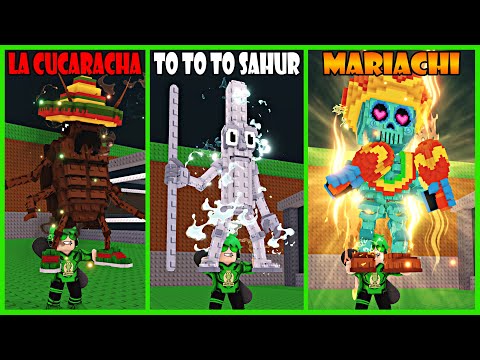 GILA! Aku Berhasil Dapatkan Semua Secret Mexico Terlangka 1% - Roblox Steal A Brainrot