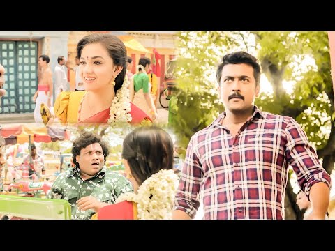 Suriya Powerful Telugu Movie Scenes from GANG Movie 💥 Real Hero, Real Fight | Keerthi Suresh Romance