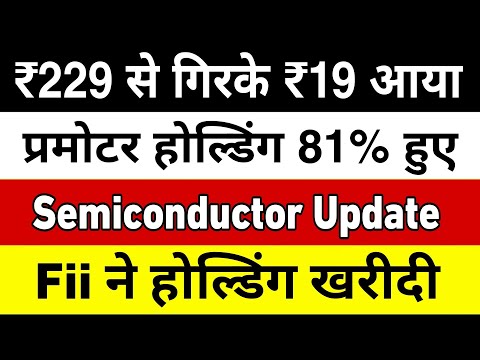 ₹229 से गिरके ₹19 आया🔴Semiconductor Update