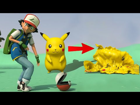 Electrifying Chaos! Pikachu's Dark Adventures 🙃