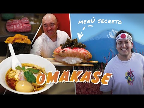 Menú secreto en JAPÓN 🇯🇵 OMAKASE y comida japonesa 🍜🎌