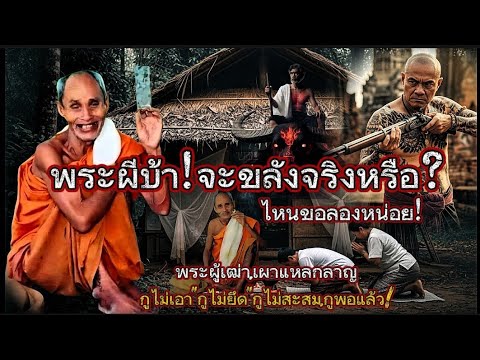 พระ​ผีบ้า!จะขลังจริงหรือ?ไหนขอลองหน่อย!!​อิทธิฤทธิ์หลวงปู่สรวง​ เทวดาเดินดิน!!