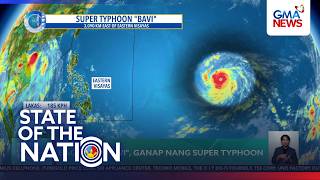 “Bavi” outside PAR intensifies as super typhoon | SONA