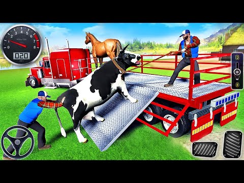 Wild Animal Truck Driver - Real Farm Zoo Transporter Driving - Android GamePlay