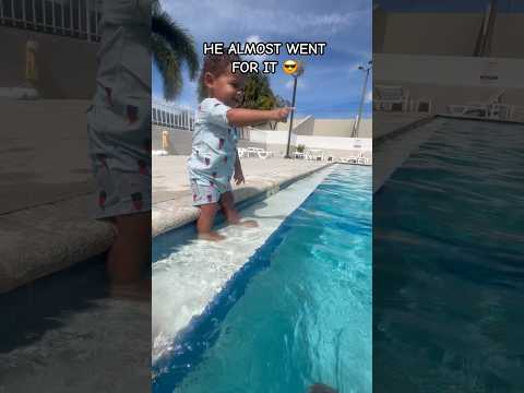 HE ALMOST WENT FOR IT!