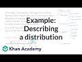 Understanding Distributions