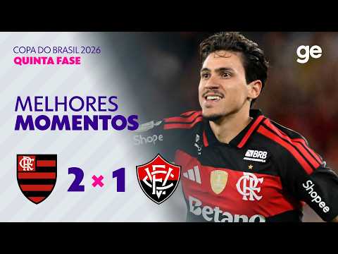 Flamengo-RJ 2 x 1 Vitória-BA