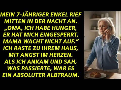 MEIN 7-JÄHRIGER ENKEL RIEF NACHTS WEINEND AN: ICH HAB HUNGER… ER HAT MICH EINGESPERRT… MAMA SCHLÄFT!