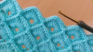 pretty flashy crochet knitting / Kolay ve gösterişli tığ işi örgü