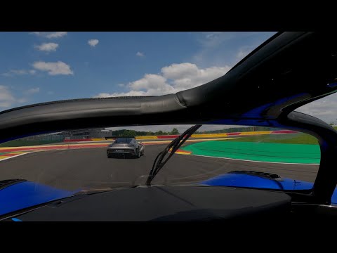 Dallara Stradale vs. Porsche 992 GT3RS test lap@Spa//.