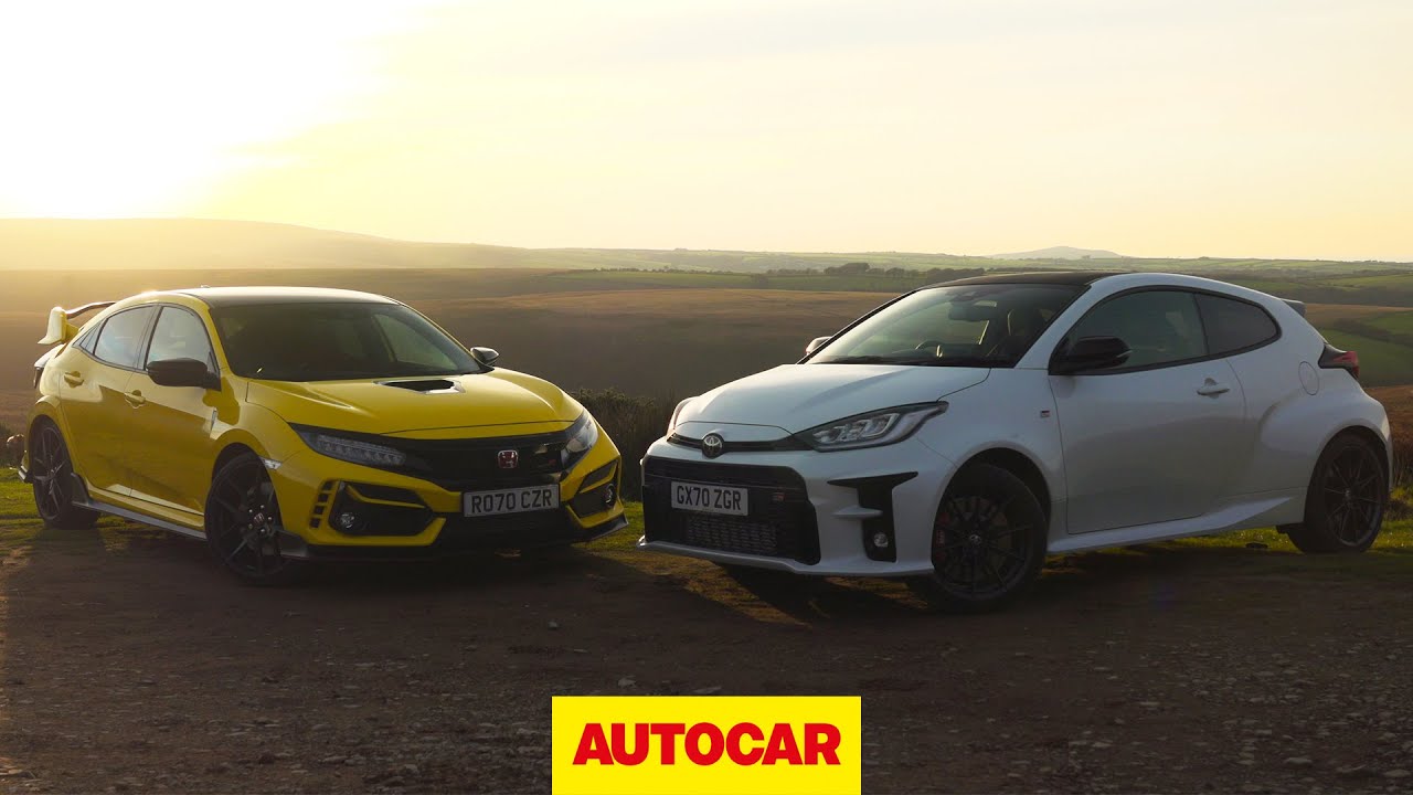 Toyota GR Yaris meets Honda Civic Type R - Which is 2020's best hot hatch? - Autocar
