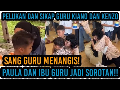 Pelukan Dan Sikap Guru Kiano dan Kenzo pada Paula Verhoeven Jadi Sorotan Publik: Sang Guru Menangis!