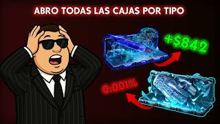 🔴 ABRO TODAS LAS CAJAS POR TIPO EN SKINCLUB 🔫 + [SORTEO MENSUAL DE $135] 🎉