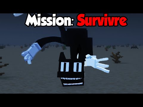 Défis Survivre et Conquérir le Mod le plus Effrayant de Minecraft (Cartoon Cat)