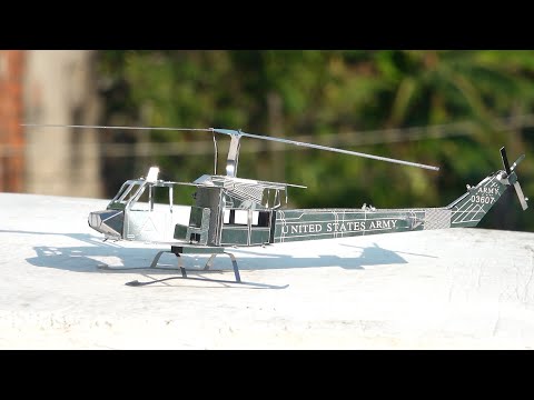 3D Metal Model Build Diy - Helicopter