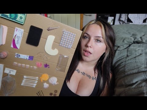 ASMR- Fidget/Stim Board Tapping & Scratching  💘