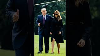 Trump & Melania enjoying precious moments together #Trump #Melania #CoupleGoals #LoveMoments
