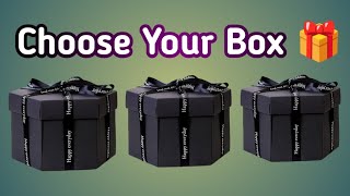 CHOOSE YOUR GIFT 🎁 CHOOSE YOUR GIFT CHALLENGE | CHOOSE YOUR GIFT BOX #chooseyourgift #giftchallenge