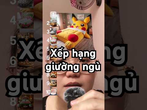 Xếp hạng giường ngủ độc lạ 🛏️ #ranking #gamer #gameranking #tiktok #funny #gamingranking