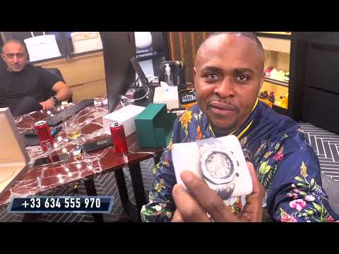 Le millionnaire congolais Yannick Kiniya s'offre une montre à 60 000 € juste pour se faire plaisir