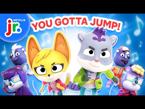 You Gotta Jump!' 🎶 Dance Party Music for Kids | The Creature Cases | Netflix Jr Jams