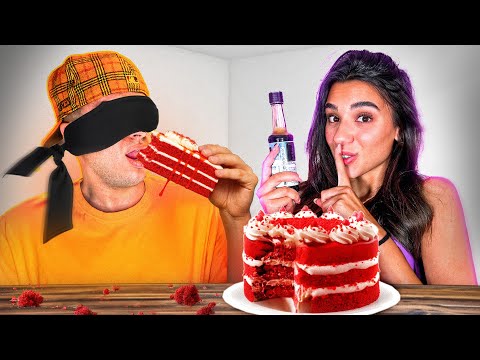INDOVINA il DOLCE da BENDATO, ma PUOI AGGIUNGERE INGREDIENTI..