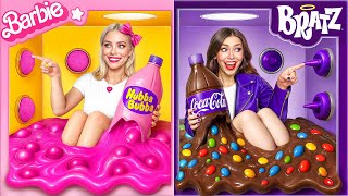 Desafío de 1000 Botones Misteriosos | Barbie vs Bratz por Multi DO Challenge