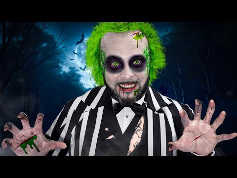 HE TURNED INTO BEETLEJUICE…