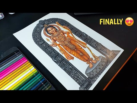 Finally complete Shree Ram Lalla 🥰 | Working on 55 hours | Tutorial and timelapse video